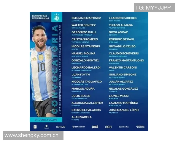 阿根廷国家队新名单公布梅西领衔劳塔罗恩佐等明星球员在列 阿根廷国家队新名单公布梅西领衔劳塔罗恩佐等明星球员在列